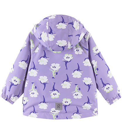 Reima Lightweight Jacket - Hot - Lilic Amethyst w. Flowers