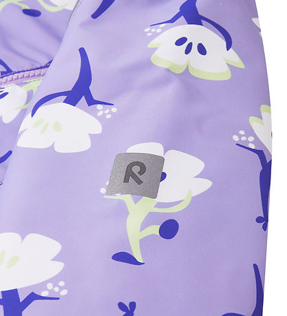 Reima Lightweight Jacket - Hot - Lilic Amethyst w. Flowers