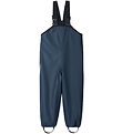 Reima Rain Pants w. Suspenders - PU - Lammikko - Navy
