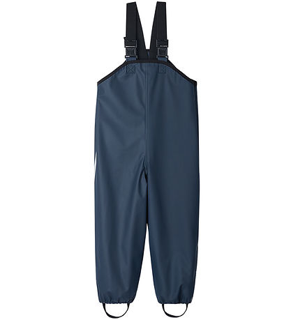 Reima Rain Pants w. Suspenders - PU - Lammikko - Navy