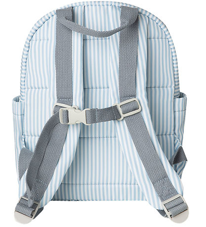 That's Mine Rucksack - Tripp - Blau/Weiß Gestreift m. Space