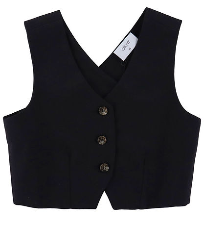 Grunt Waistcoat - GrOial - Black