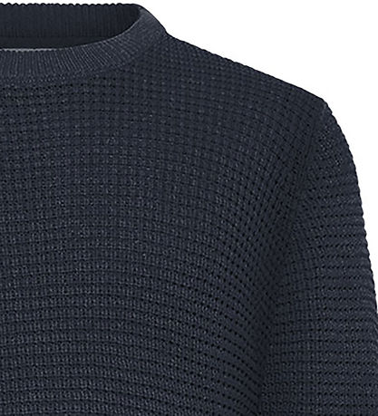 Grunt Blouse - Knitted - GrAnker - Navy