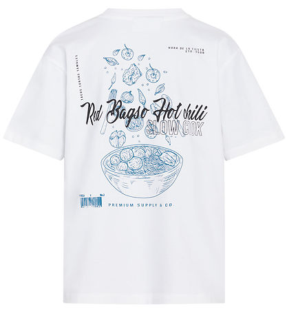 Grunt T-shirt - GrPoebla - White w. Print