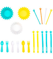 Lunch Punch Lunchbox Accessories - Bento Fun - 18 Parts - Mellow Lunch Punch Lunchbox Accessories - Bento Fun - 18 Parts - Mellow