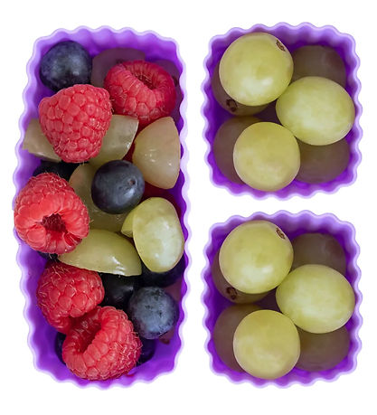 MontiiCo Silicone Molds - Bento Cups Mixed - 3 pcs - Dusk