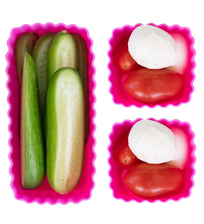 Moules en silicone MontiiCo - Tasses à bento Mixed - 3 pces - Ca Moules en silicone MontiiCo - Tasses à bento Mixed - 3 pces - Ca