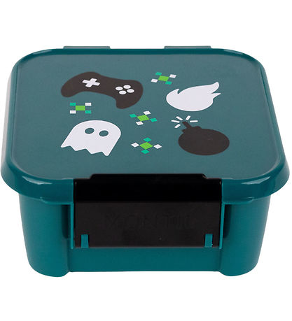MontiiCo Snackbox w. 3 Rum - Bento Two - 500 mL - Game On