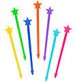 Lunch Punch Chopsticks - 7 pcs - Rainbow