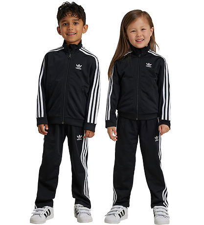 adidas Originals Tracksuit - Firebird - Black adidas Originals Tracksuit - Firebird - Black
