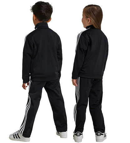 adidas Originals Tracksuit - Firebird - Black adidas Originals Tracksuit - Firebird - Black