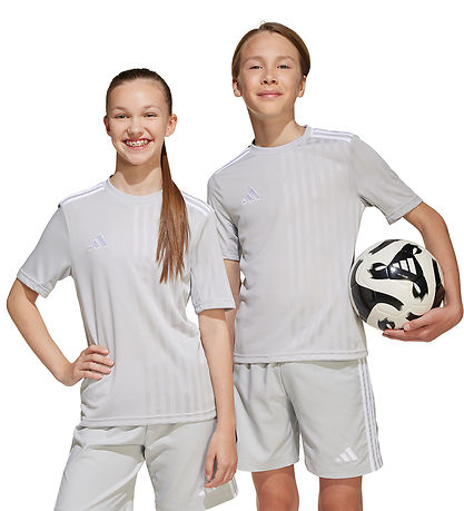 adidas Performance T-shirt - Campeon25 - Tmlggr/White adidas Performance T-shirt - Campeon25 - Tmlggr/White