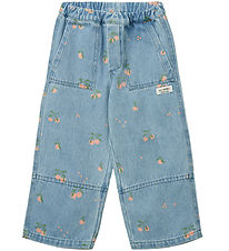 Jeans Liewood - Cesar - Bleu Clair av. Pêches