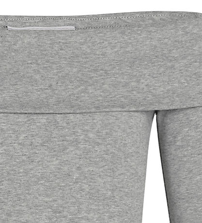 Grunt Blouse - Cropped - GrTavi - Grey Melange