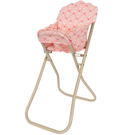 Konges Sløjd Dúkka Barnastóll - Lacy Bleikt