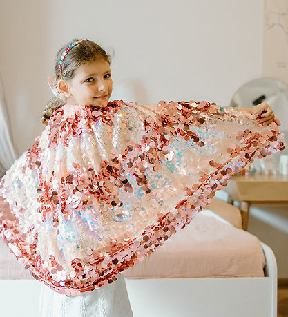 Great Pretenders Costume - The 5th Avenue Pink Sequin Cape