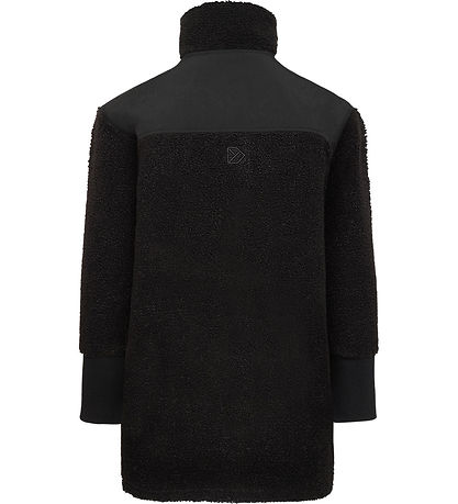 Didriksons Fleece Jacket - Teddy - Amps - Black
