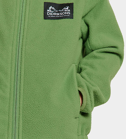 Didriksons Fleece Jacket - Nutmeg - Algae Green
