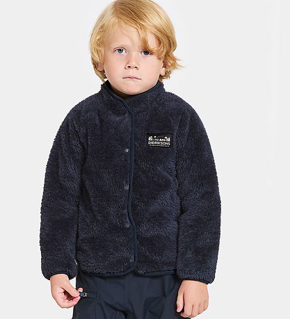 Didriksons Jacket - Faux Fur - Mylla - Navy