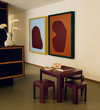 Flexa Pöytä - Pieni - 60x47 cm - Nova - Granaattiomena Flexa Pöytä - Pieni - 60x47 cm - Nova - Granaattiomena