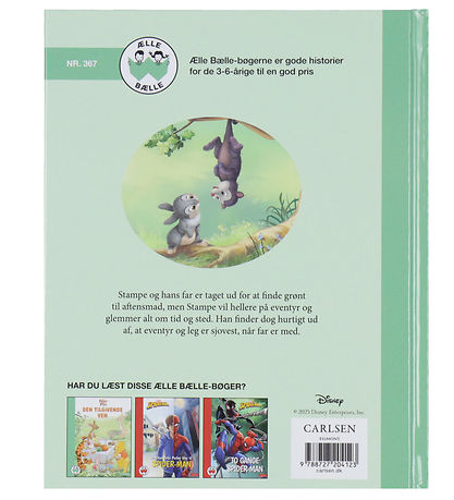 Forlaget Carlsen Book - A Day With Dad - Disney - Danish