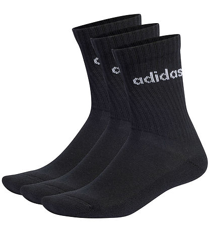 adidas Performance Socks - 3-Pack - C Lin Crew - Black/White