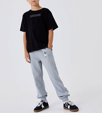 Name It Sweatpants - NkmBedog - Quarry w. Print Name It Sweatpants - NkmBedog - Quarry w. Print