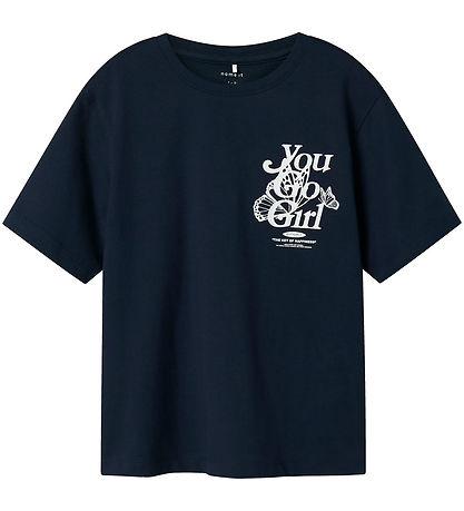 Name It T-shirt - NkfDabbo - Navy Blazer w. Print Name It T-shirt - NkfDabbo - Navy Blazer w. Print