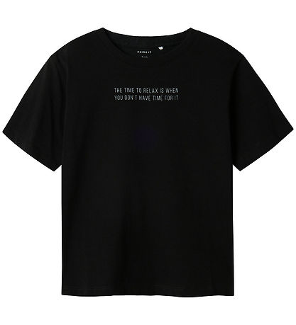 Name It T-shirt - NkmBocalle - Black w. Print
