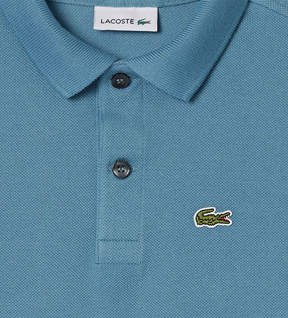 Lacoste Polo - Piqué - Limestone w. Logo