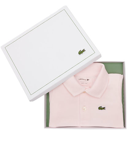 Lacoste Body k/æ - Piqué - Flamingo M. Logo