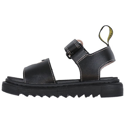 Dr. Martens Sandalar - Marlowe Hearts J - Black/Powder Bleikt
