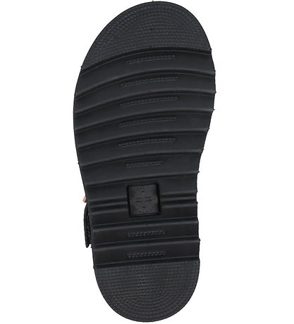 Dr. Martens Sandalar - Marlowe Hearts J - Black/Powder Bleikt