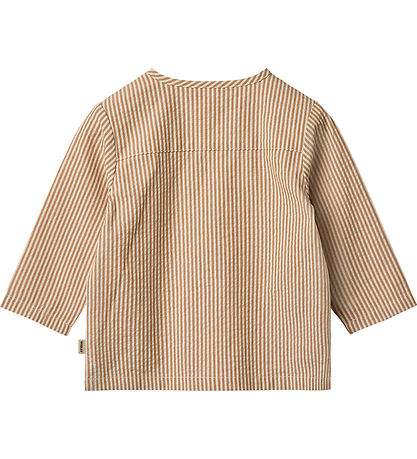Wheat Shirt - Shelby - Caramel Stripe