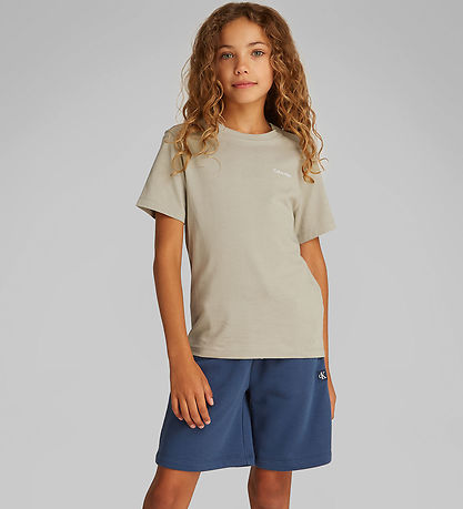 Calvin Klein T-Shirt - Borst Inst. Logo - Laurier Oak Grey Calvin Klein T-Shirt - Borst Inst. Logo - Laurier Oak Grey