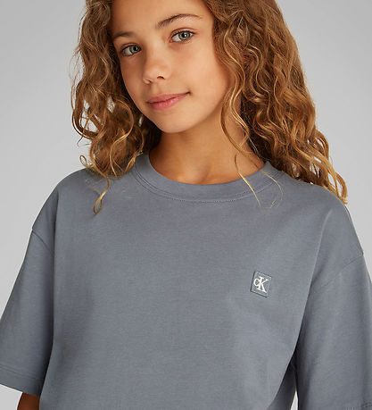 Calvin Klein Set - Shorts/T-shirt - Grisaille Grey