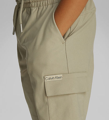 Calvin Klein Shorts - Fallskjerm Dry - Laurel Oak Grey Calvin Klein Shorts - Fallskjerm Dry - Laurel Oak Grey