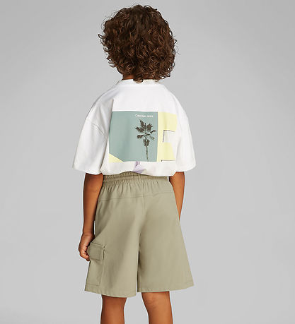 Calvin Klein Shorts - Parachute Dry - Laurel Oak Grey