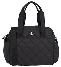 Calvin Klein Changing Bag - Quilted - Ck Black