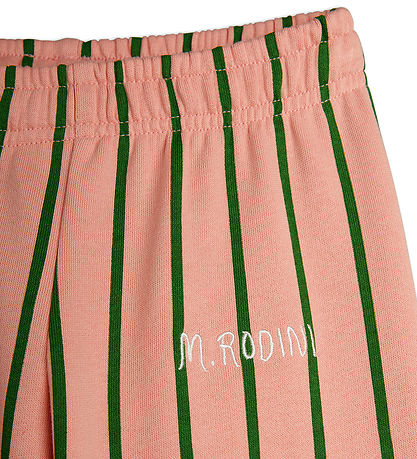 Mini Rodini Joggingbuxur - Bleikt