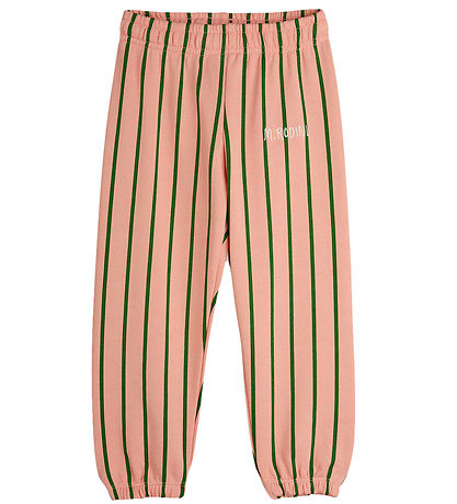 Mini Rodini Joggingbuxur - Bleikt