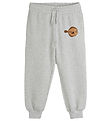 Mini Rodini Sweatpants - Flounder - Grey Melange Mini Rodini Sweatpants - Flounder - Grey Melange