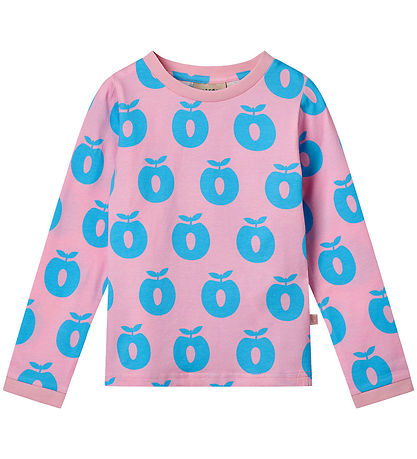 Småfolk Blouse - Roze Lilac m. Appels