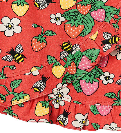 Småfolk Skirt - Pink Punch w. Strawberry Småfolk Skirt - Pink Punch w. Strawberry