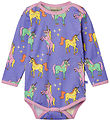 Småfolk Romper L/æ - Purple Verrukking m. Eenhoorns Småfolk Romper L/æ - Purple Verrukking m. Eenhoorns