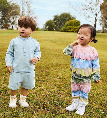 Molo Sweatpants - Simeon - Petal Rainbow w. Floral print