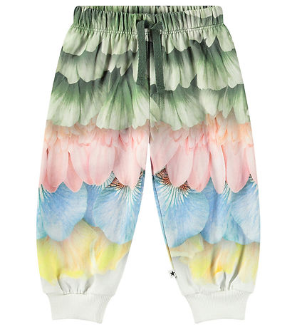 Molo Sweatpants - Simeon - Petal Rainbow w. Floral print