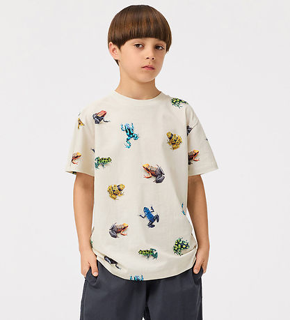 Molo 티셔츠 - 록소 - 활기찬 개구리 포함 프린트