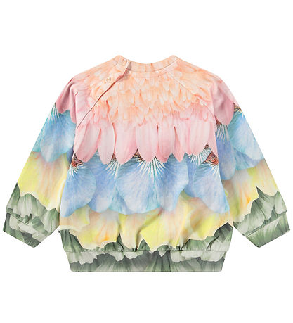 Molo Sweatshirt - Skiva - Petal Rainbow m. Blomstertryck