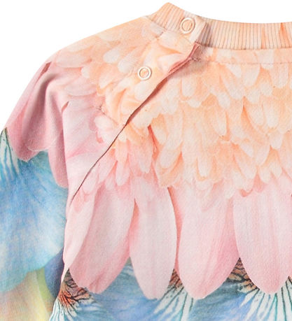 Molo Sweatshirt - Skiva - Petal Rainbow m. Blomstertryck